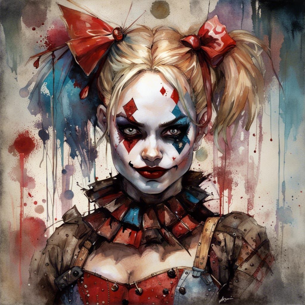 Harley Quinn in Dark Fantasy Circus