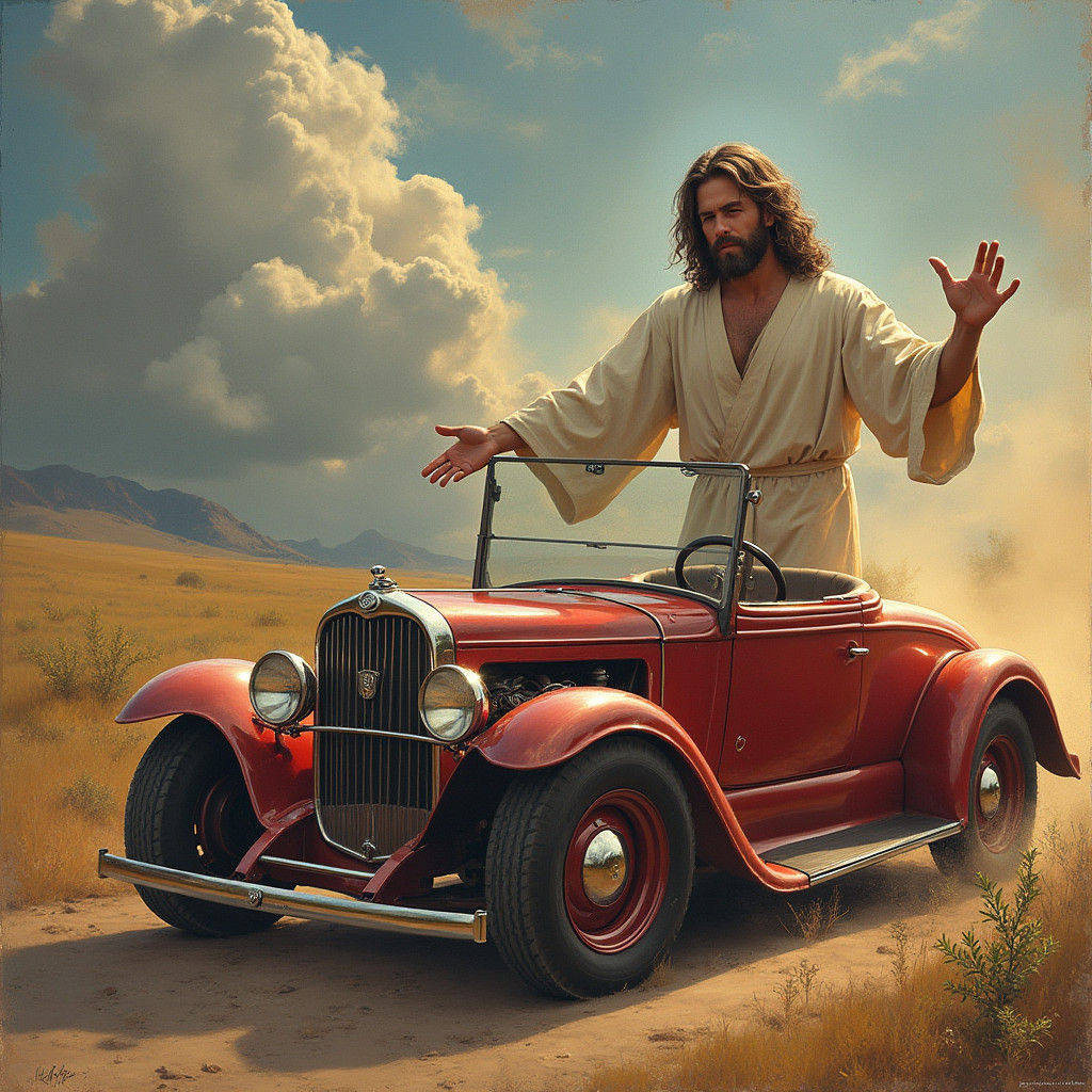 Divine Hot Rod: A Testament to Faith and Machine