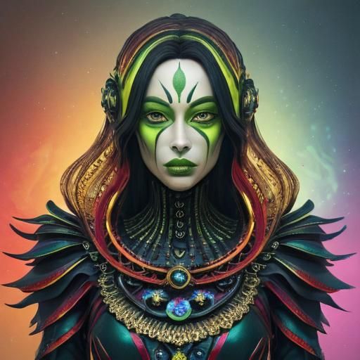 Surreal and Glamorous CGI Masterpiece in 8k