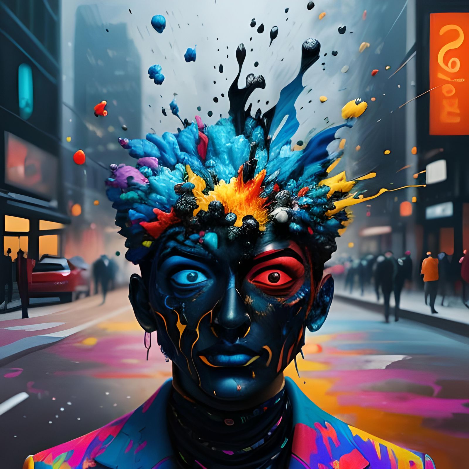 Exploding Phone Syndrome: An AI Interpretation