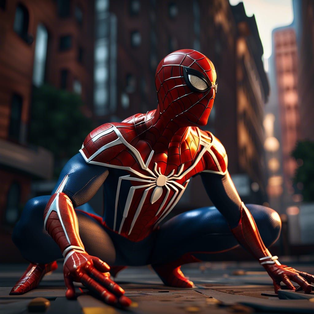 Spider-Man 3D Game Cinematic in 8K