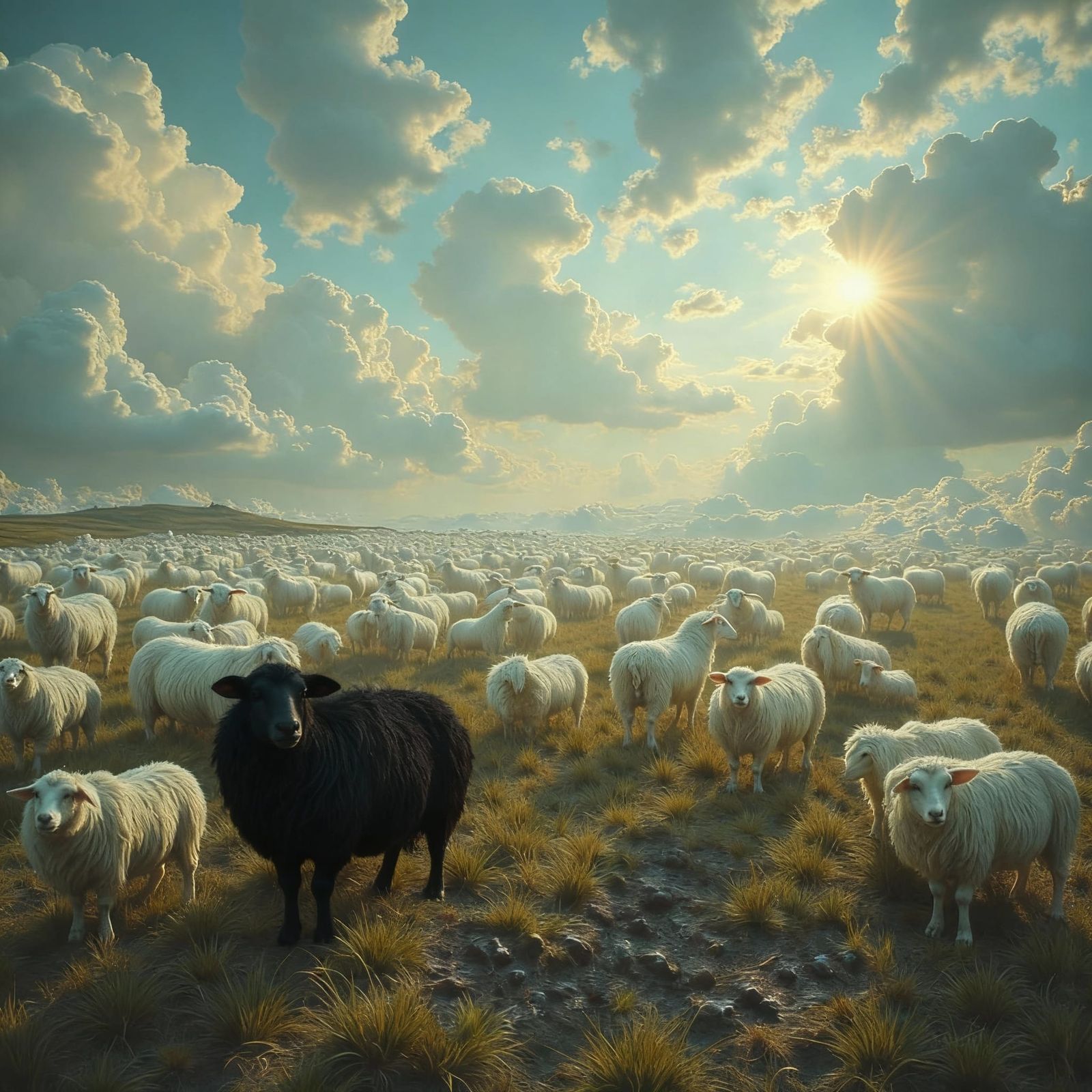 Fragmented Dissociation with Fluffy Clouds and Neon Glitch