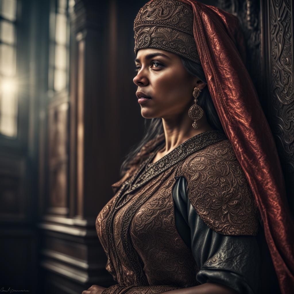 Hyperrealistic Photo of Strong Women in HDR