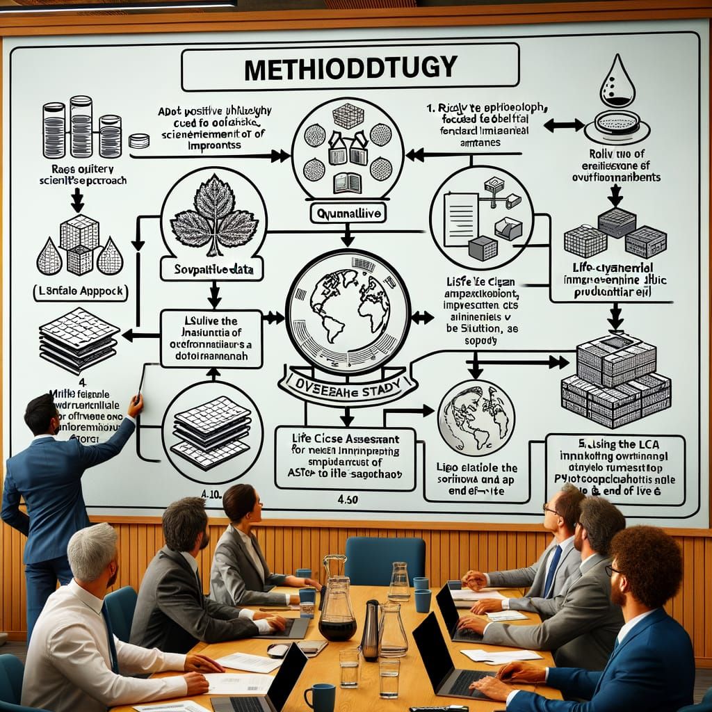 Research Methodology Flowchart: LCA of PV Panels