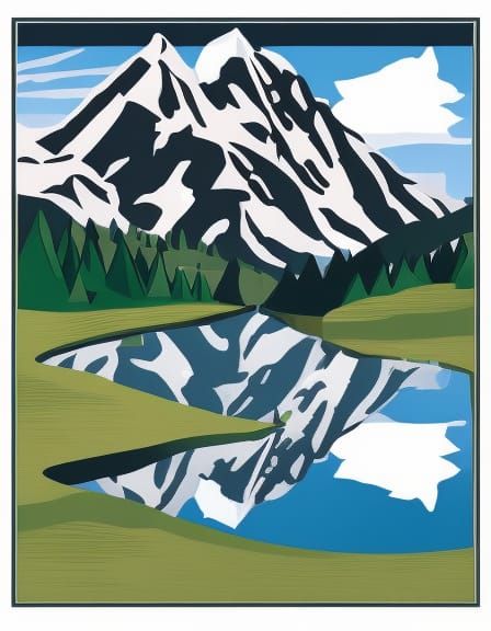 Mountain Poster