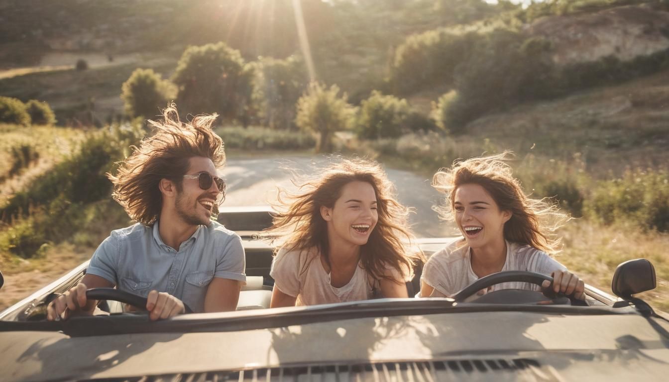 Friends on a French Road Trip: Travel Photography