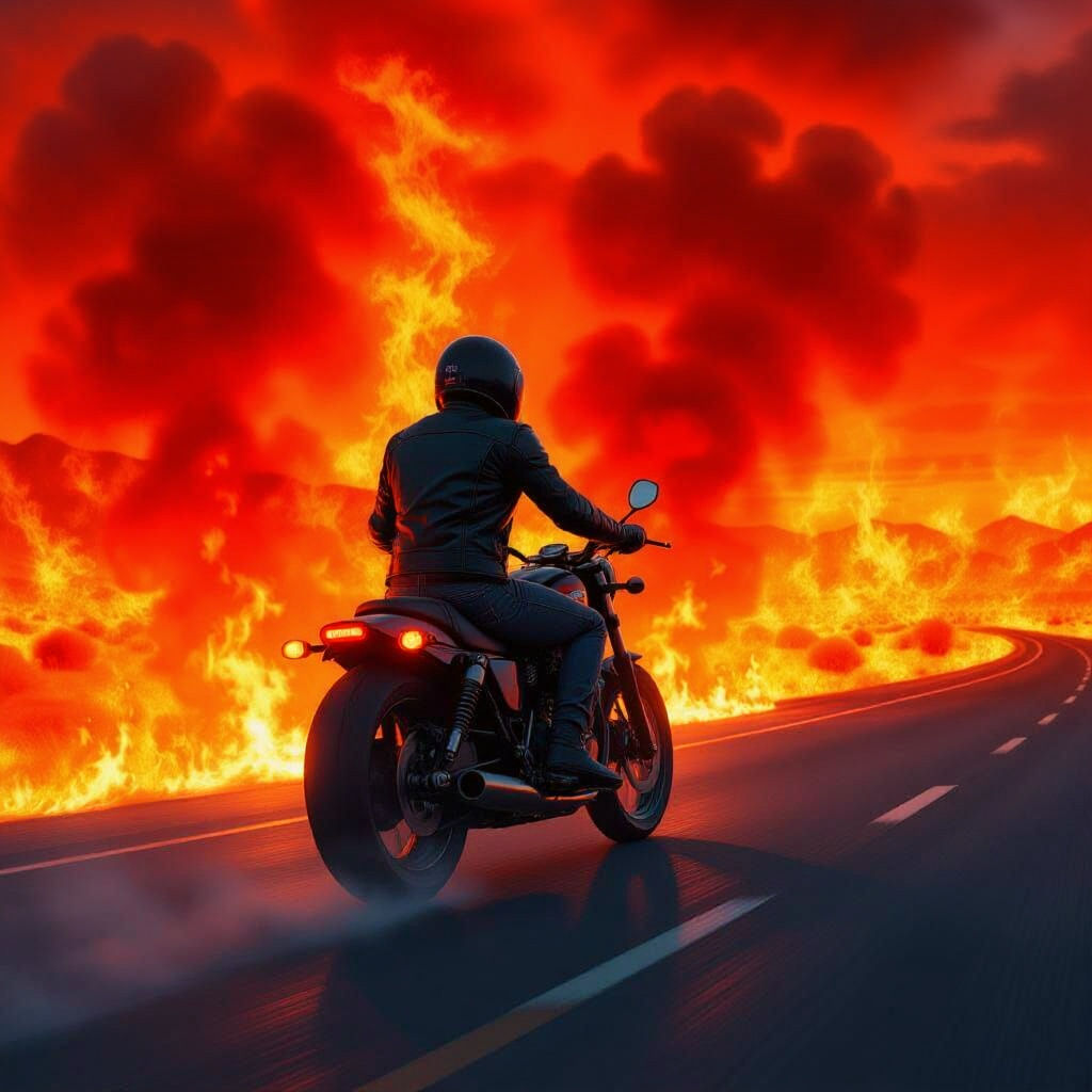 Highway to Hell: A Fiery Road to the Underworld