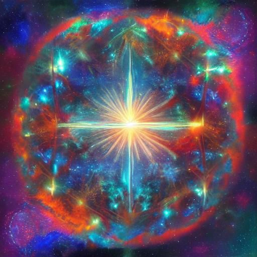 Holographic Astral Heart Illustration by Pablo Amaringo