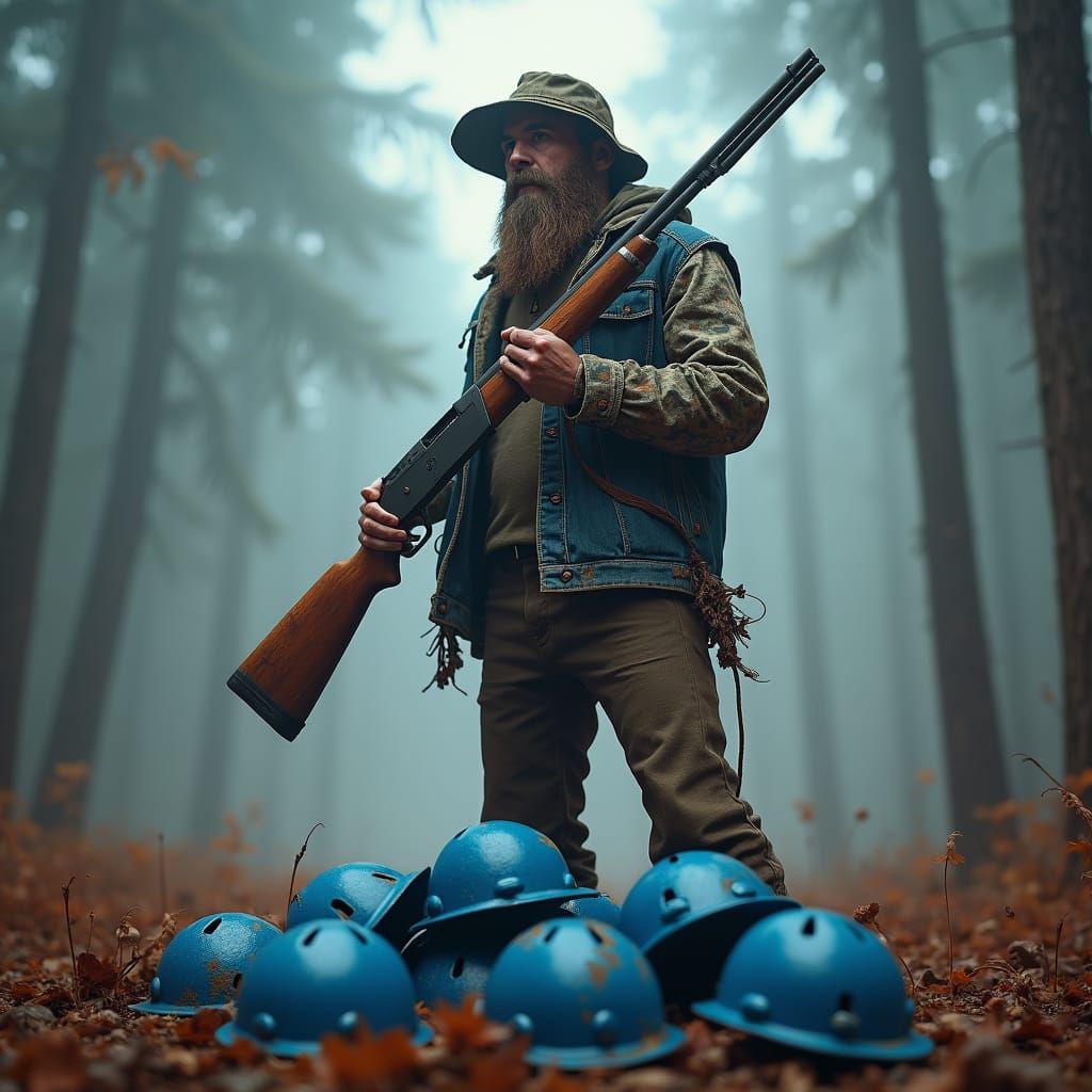 Redneck Hunter's Mystical Forest Triumph