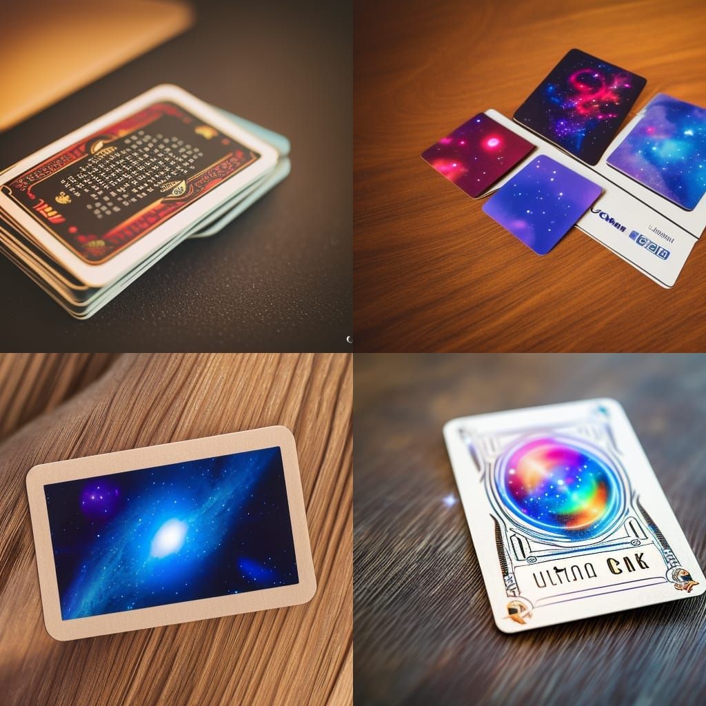 Ultra Multi-Cosmic Card Deck: Professional Photography