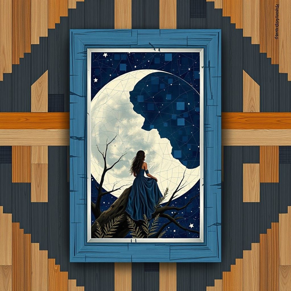 Geometric Abstraction on the Lunar Surface