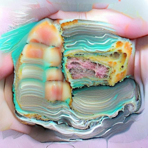 Surreal Pastel Dreamscape: Weirdcore Aesthetic