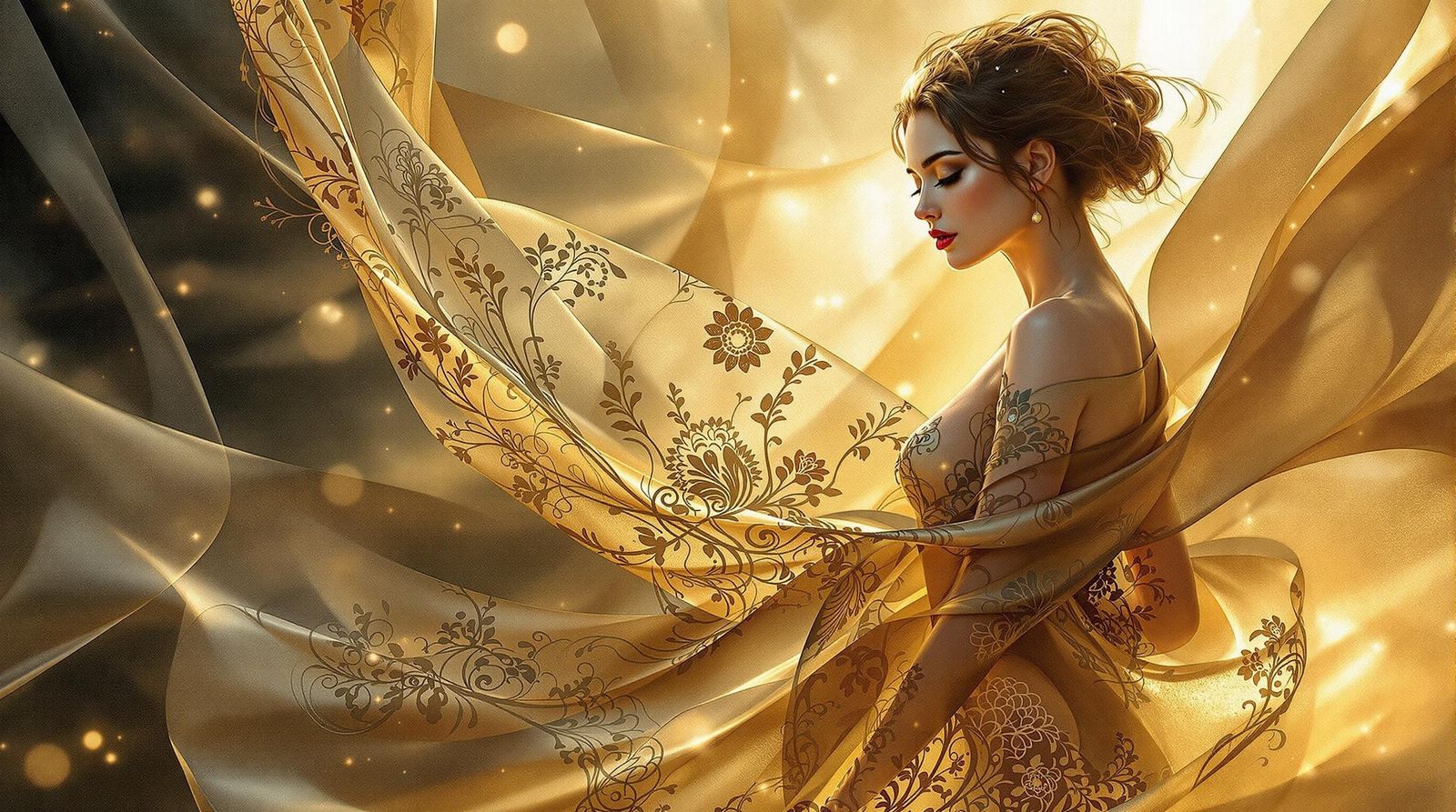 Ethereal Silk Goddess