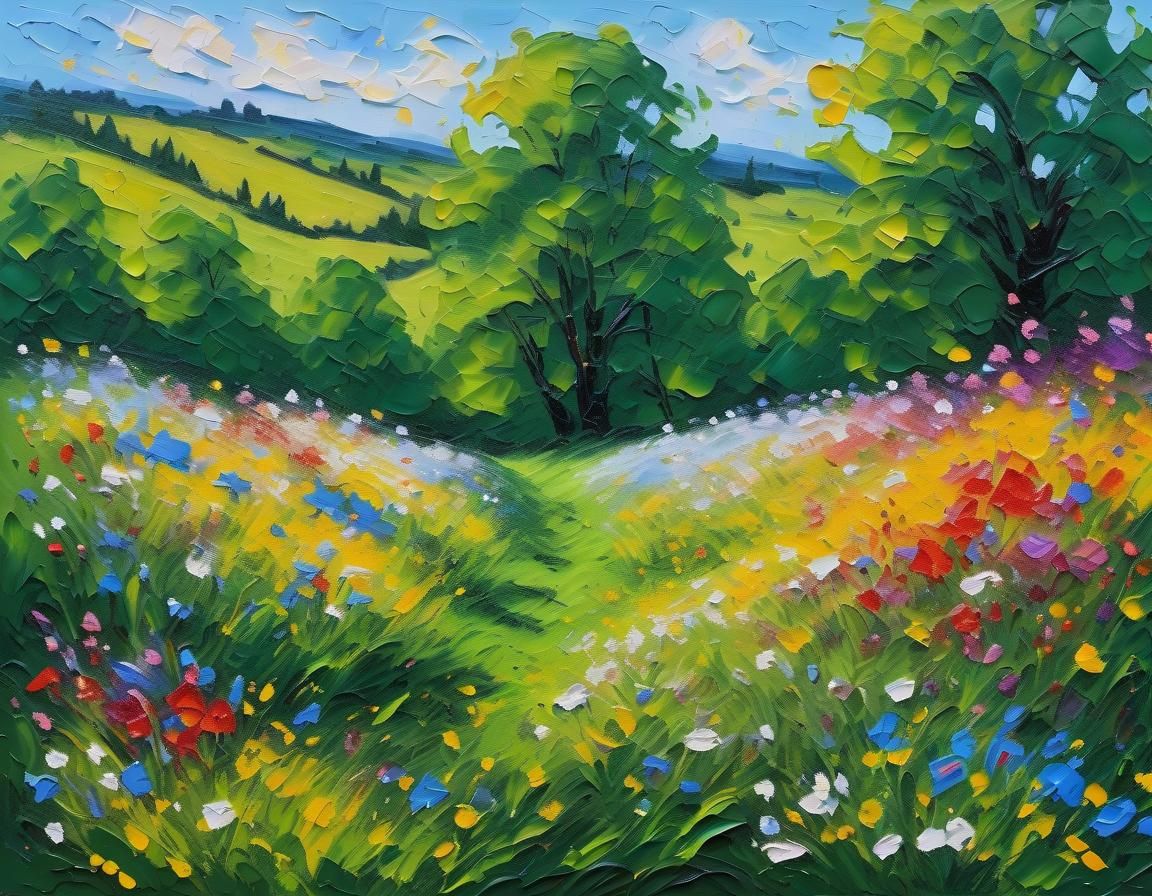 Wildflowers in the valley