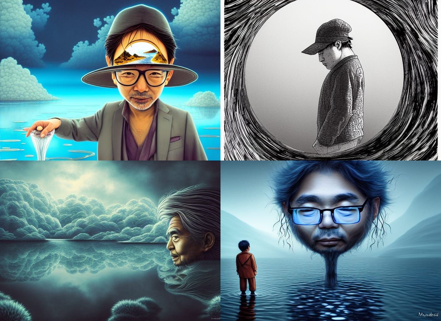 Satoshi Nakamoto Revealed in Fractal Fantasy Portrait