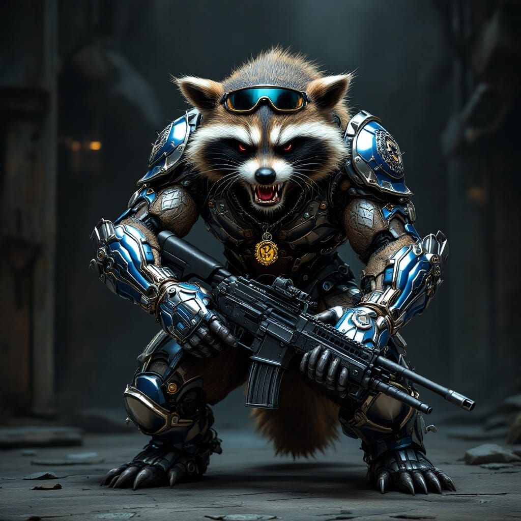 TALKING RACOON
