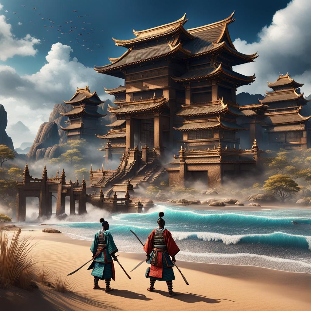 African Samurai (Couple)