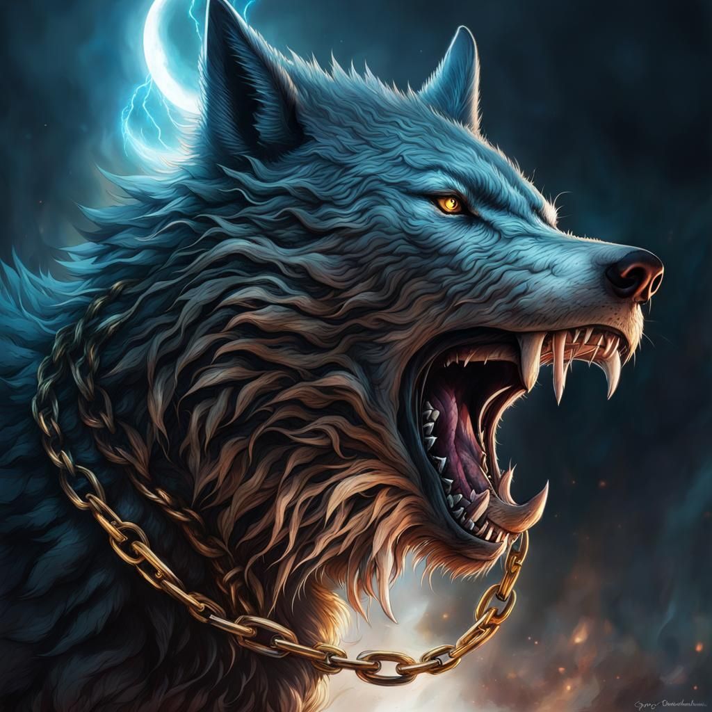 Fenrir: Monstrous Wolf Bound by Prophecy