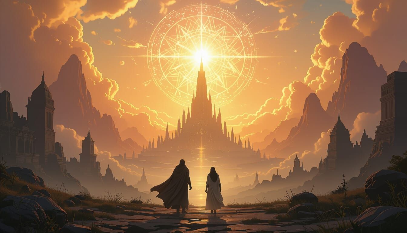 Glory and Hope Ascend in Dark Fantasy World