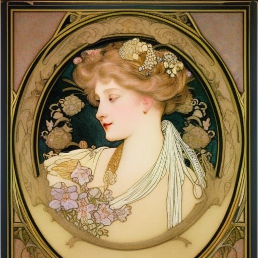 Sybelle of Cleves: Rococo Portrait