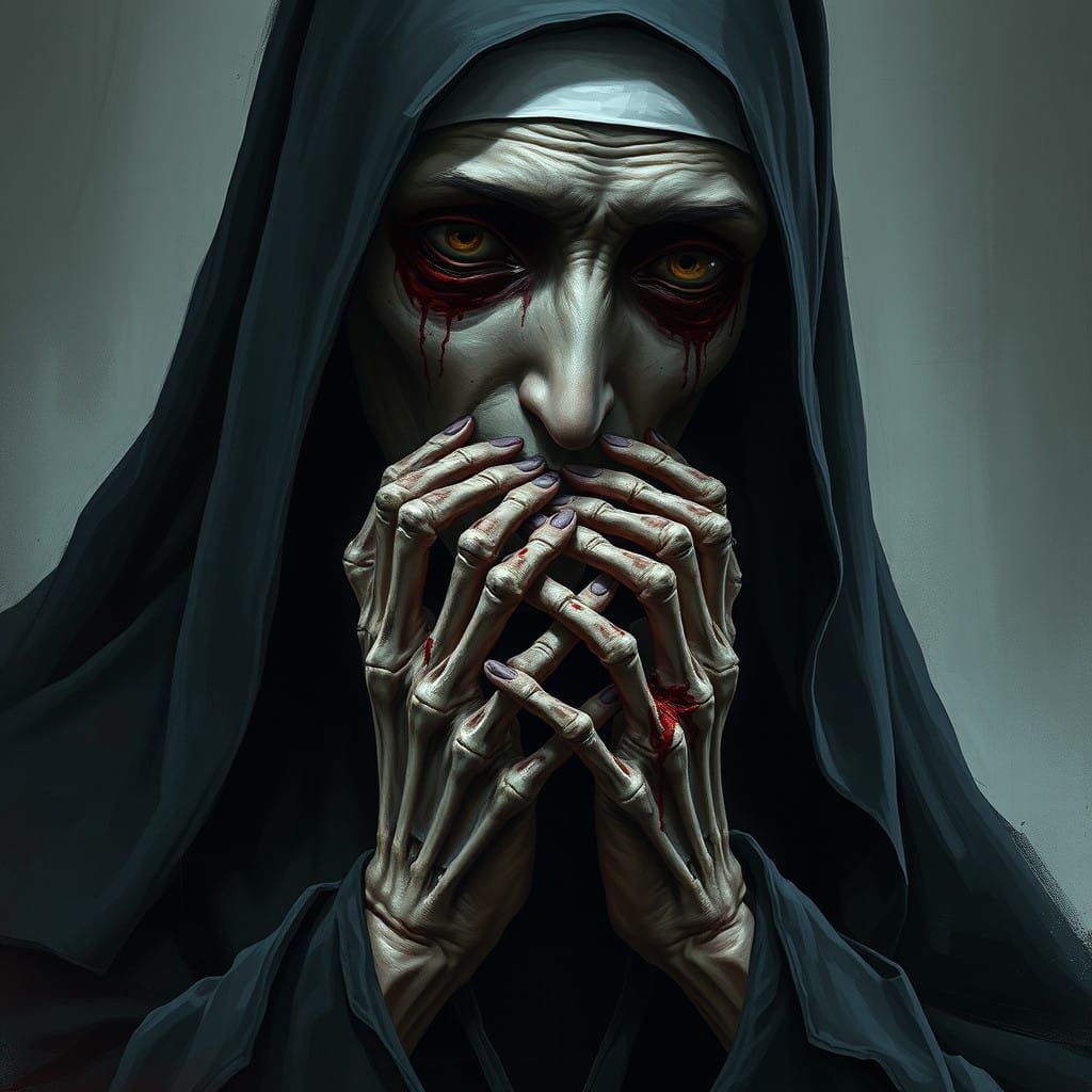 The Dark Nun's Desperate Prayer