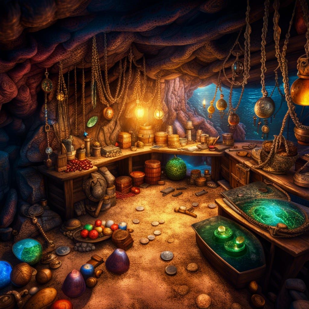 Pirate secret hideout
