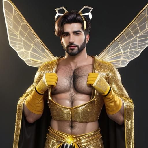 Humorous Bee Costume: Alluring and Unexpected