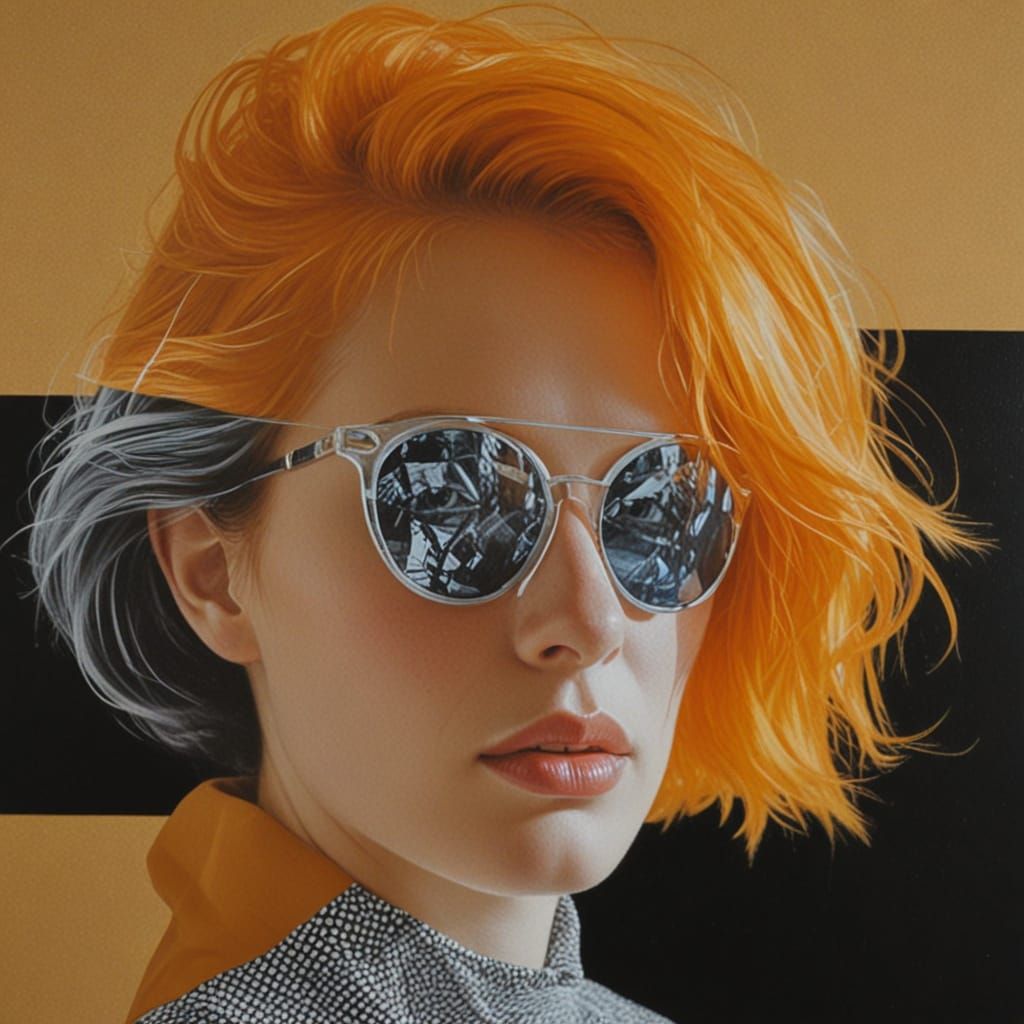 Resin Art with Solarized Sunglass Lenses