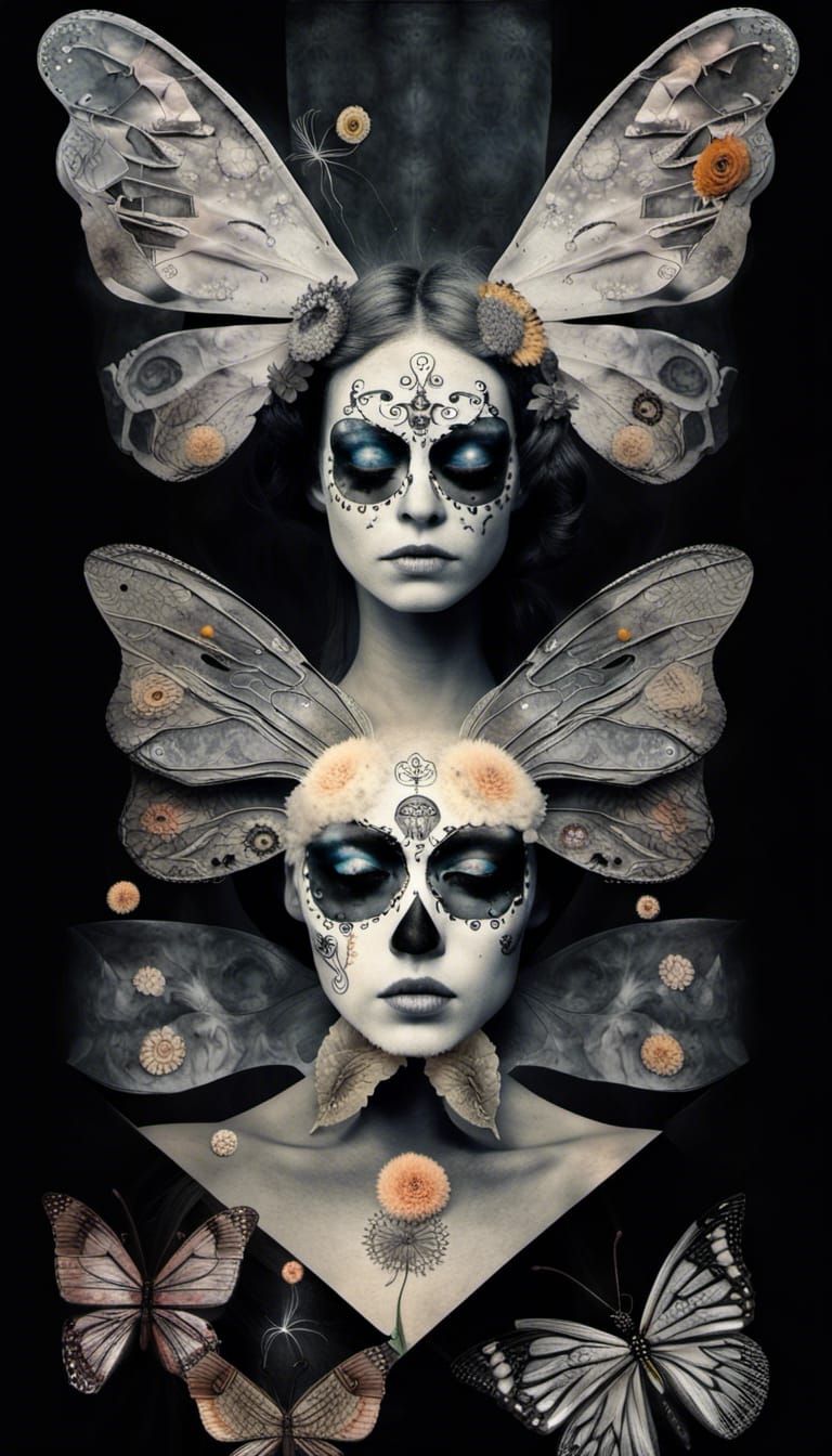 Detailed Fairy in Surreal Dreamscape, Picasso Style