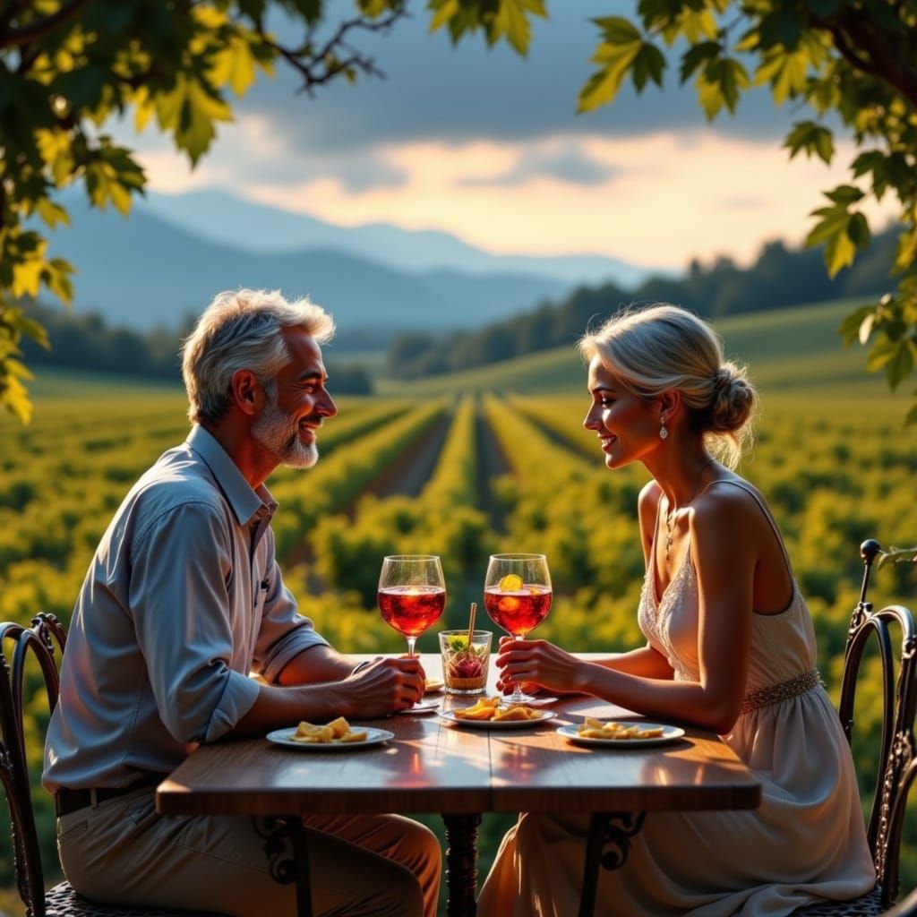 Timeless Romance in Golden Hour