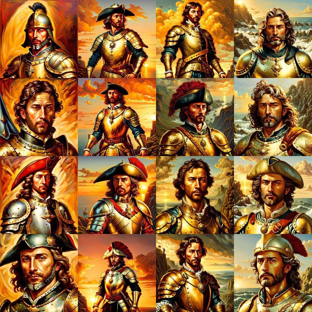 Juan Ponce de León: AI Generated Portrait