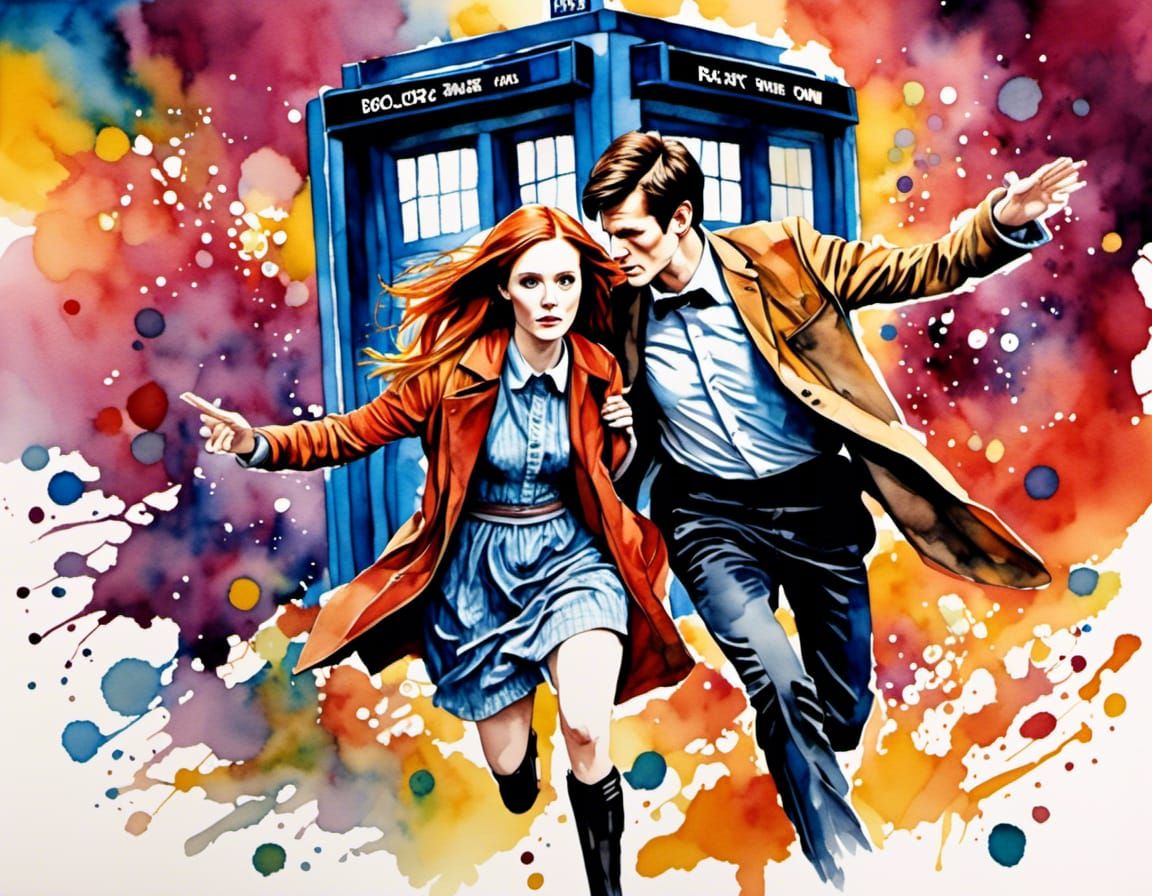 Amy Pond & The Doctor