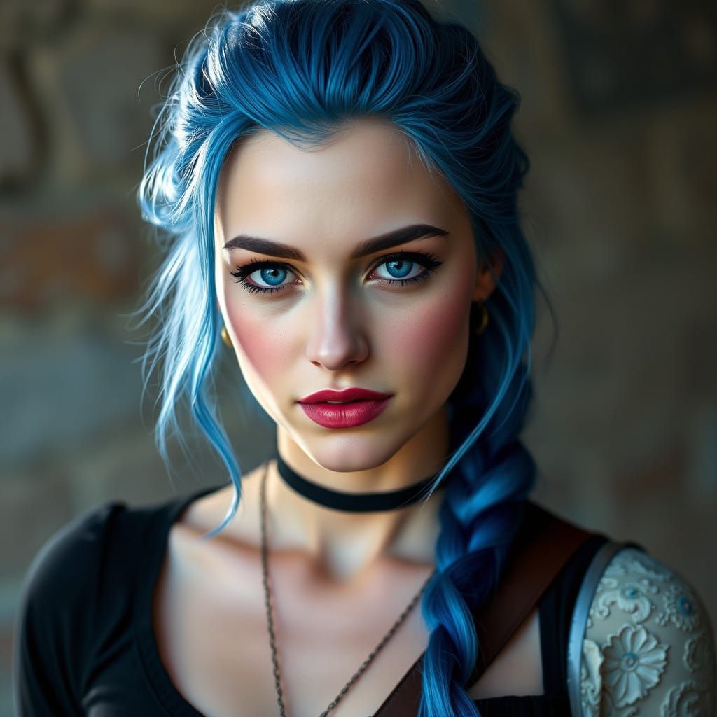Blue Haired Marvel Heroine, Daughter of Mutant Legends