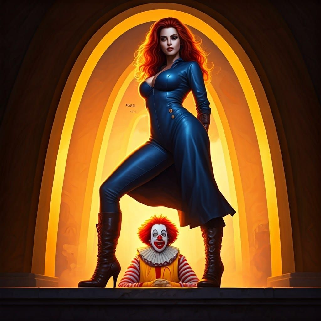 Fiery Redhead's Triumph Over Fast Food Rivalry