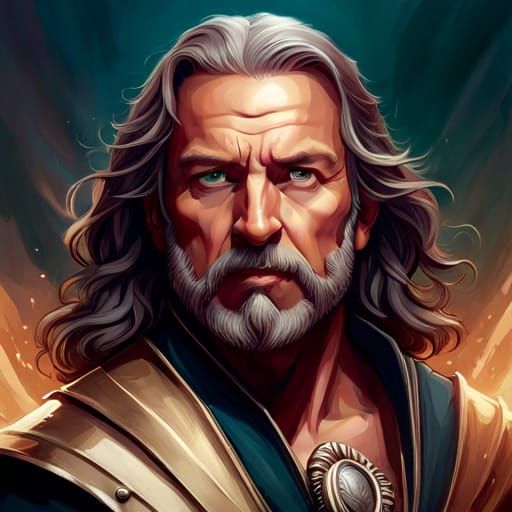 LOTR Portrait in Anime Art Style