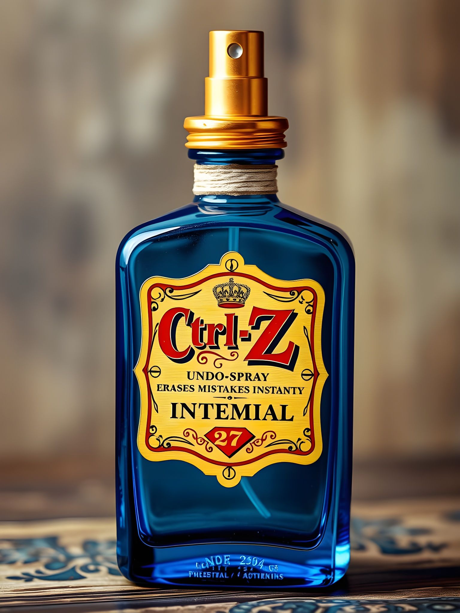 Instant Mistake Eraser in Vintage Style