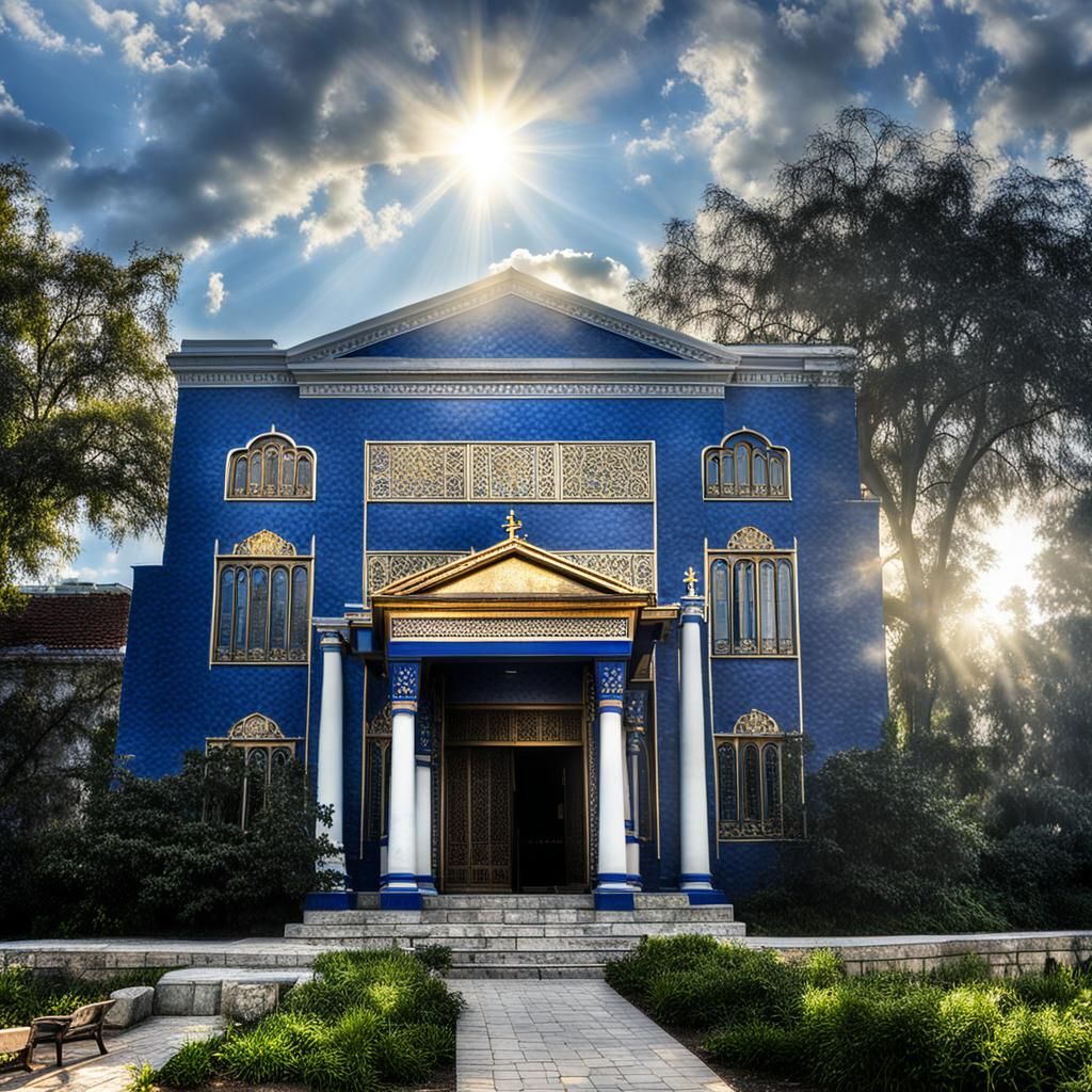 Divine Light Illuminates Torah Scholar's Home