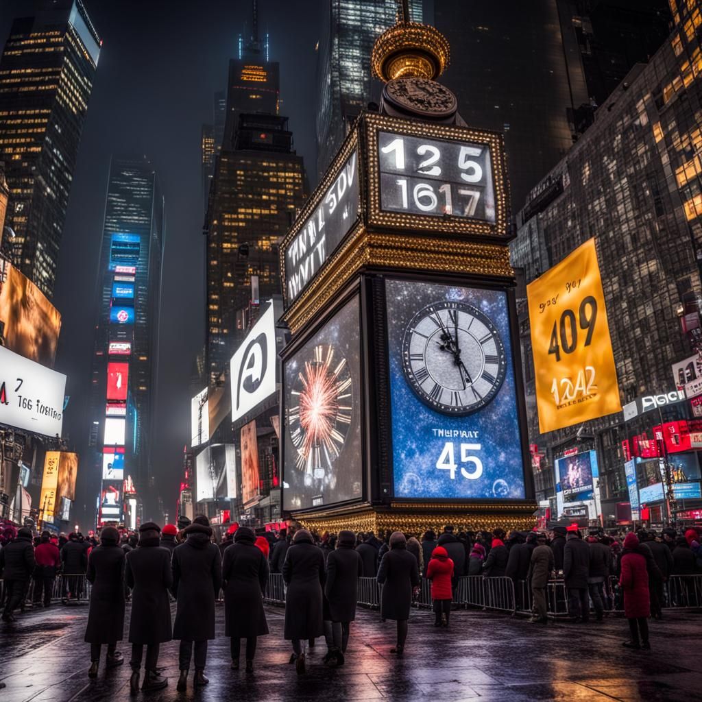 New Year's Eve Celebration in Times Square