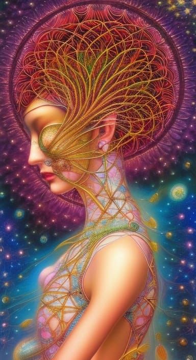 Newborn's First Breath in a Detailed Network