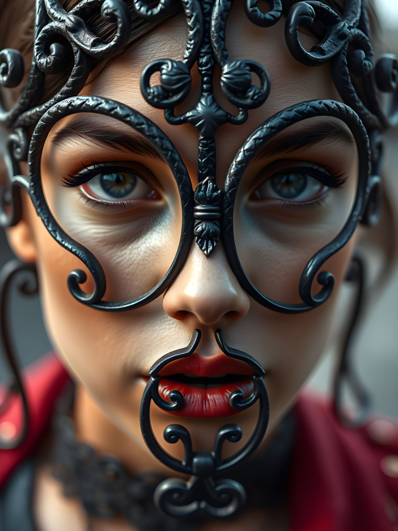 Luxurious Wrought Iron Goddess