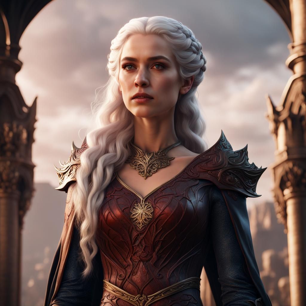 Beautiful Princess Raenys Targaryen: Fantasy Art