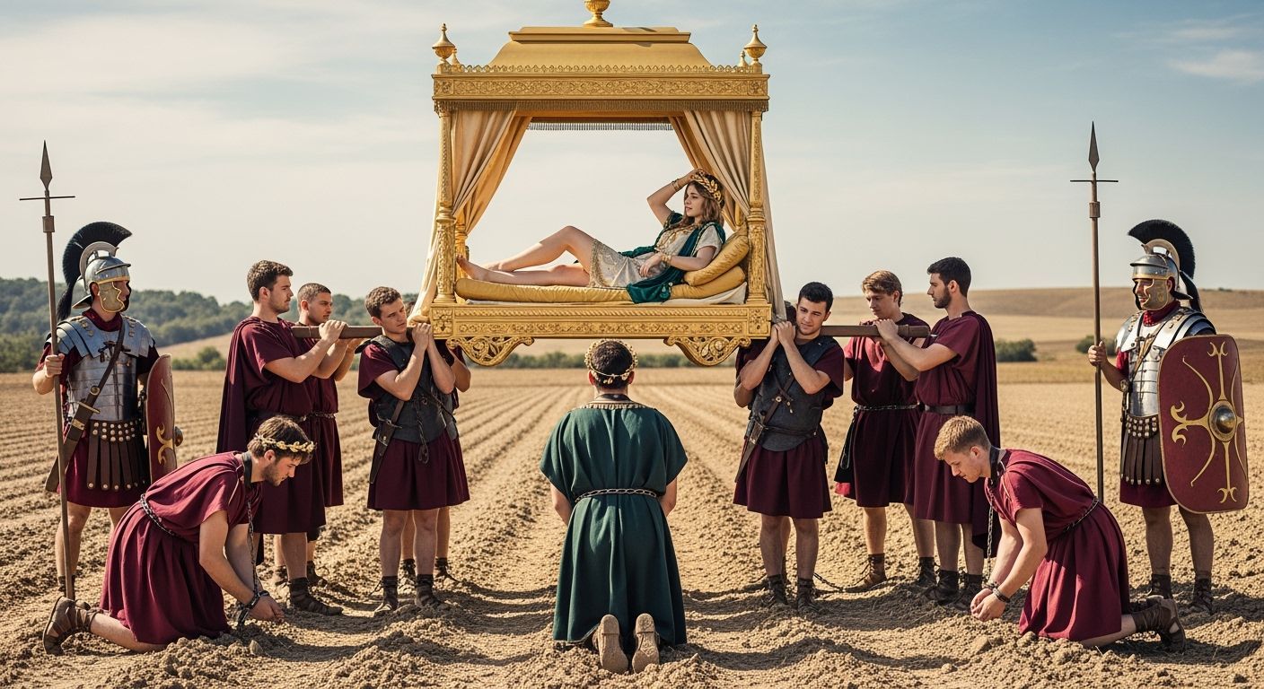 Empress Messalina Visits Servants in the Fields