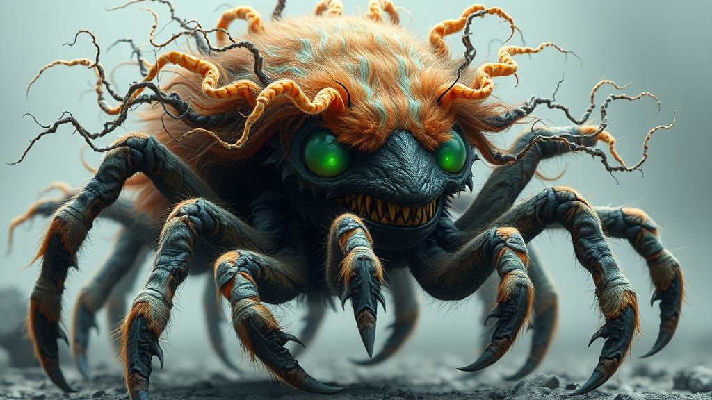 Surreal Monster Hybrids in Hyper-Realistic Digital Art