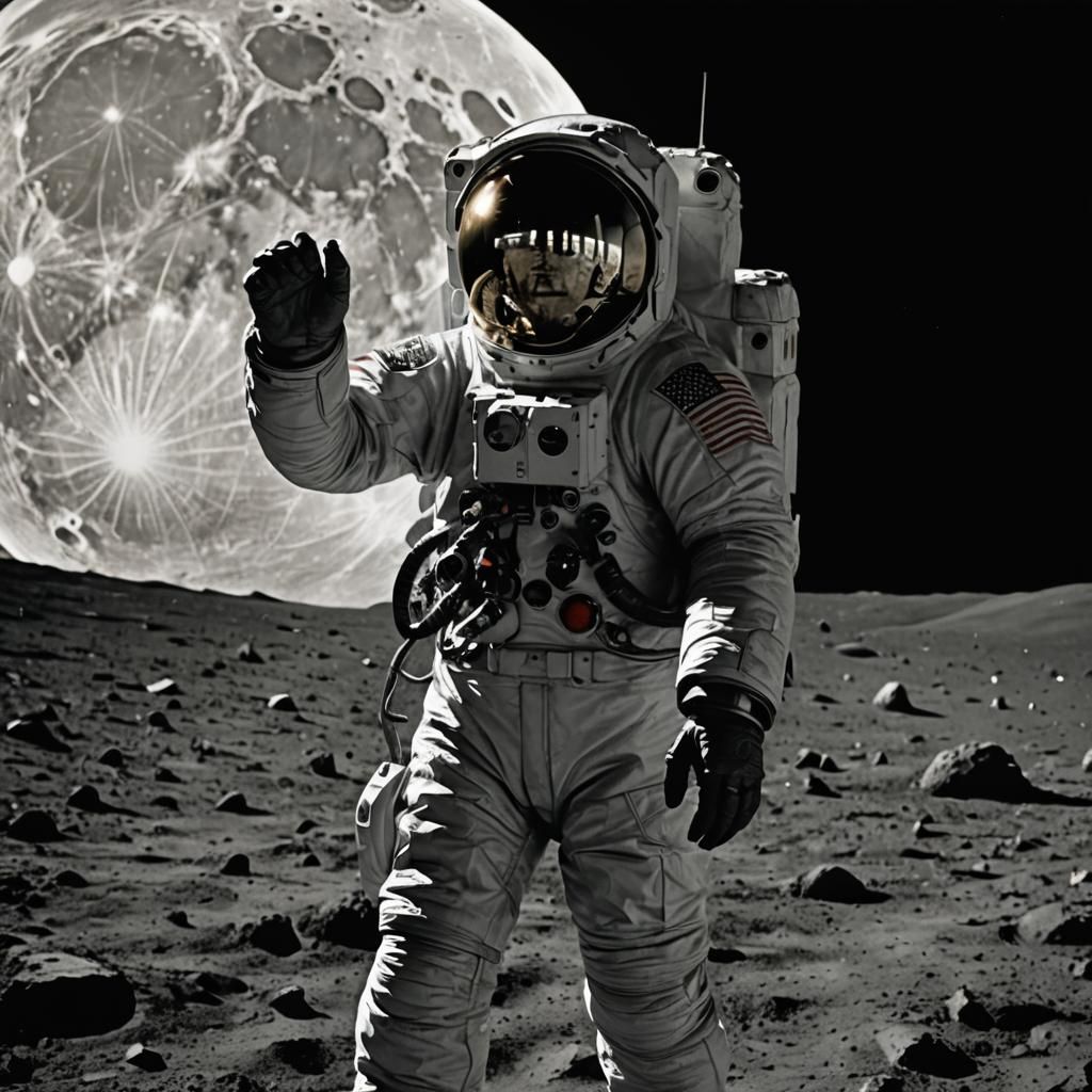 Lovecraft on the Moon: Grainy NASA Tintype