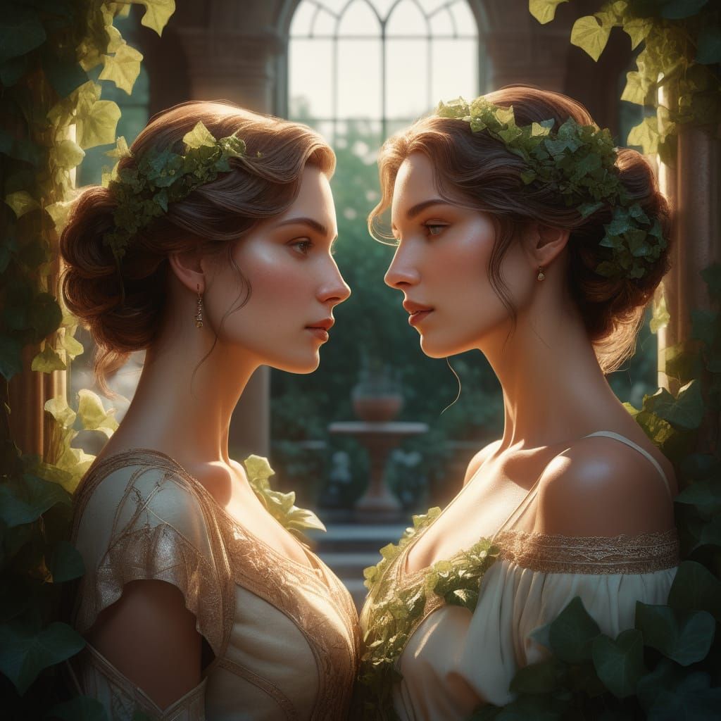 Whit Lancaster and Summer in Elegant Vintage Setting