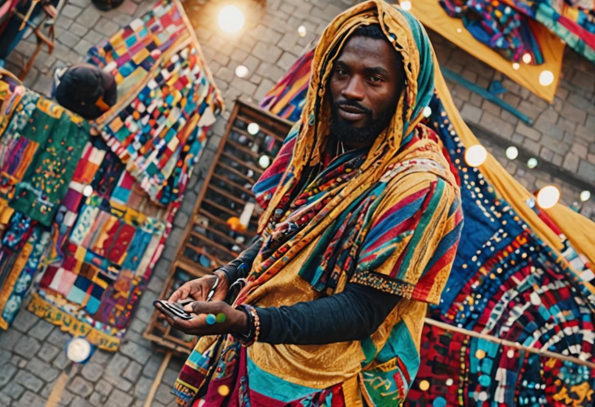 Photographer Captures Marketplace in Cinematic Still