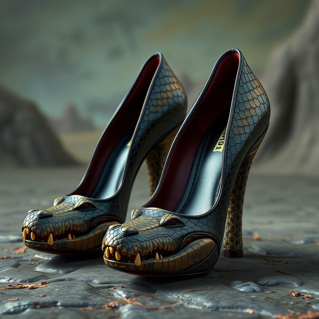 Aligator heels 🐊