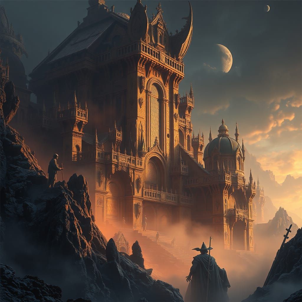 Epic Digital Matte Painting of Zak