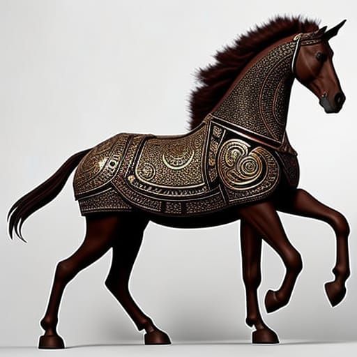 Majestic Centaur in Hyperrealistic Style