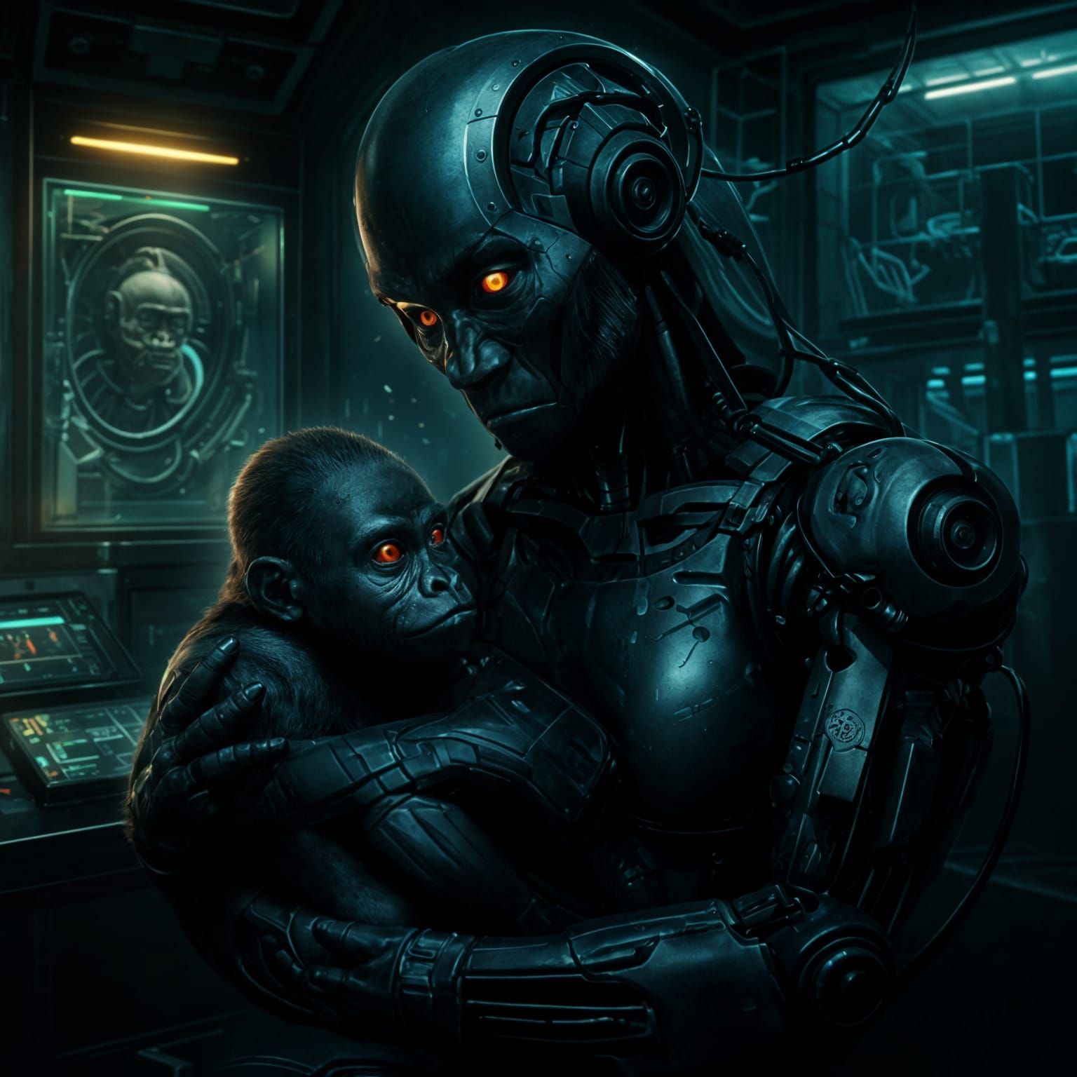 And this children, is how we get baby Borg!